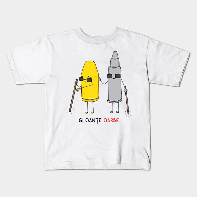 gloante OARBE Kids T-Shirt by adrianserghie